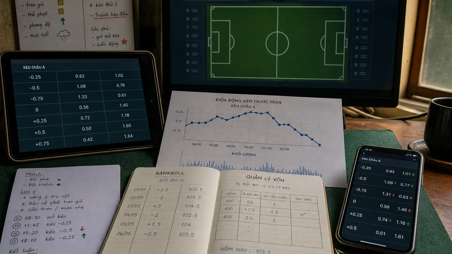 Cách Nhận Biết Sự Thay Đổi Odds Châu Á Có Lợi Ích Từ Nhà Cái