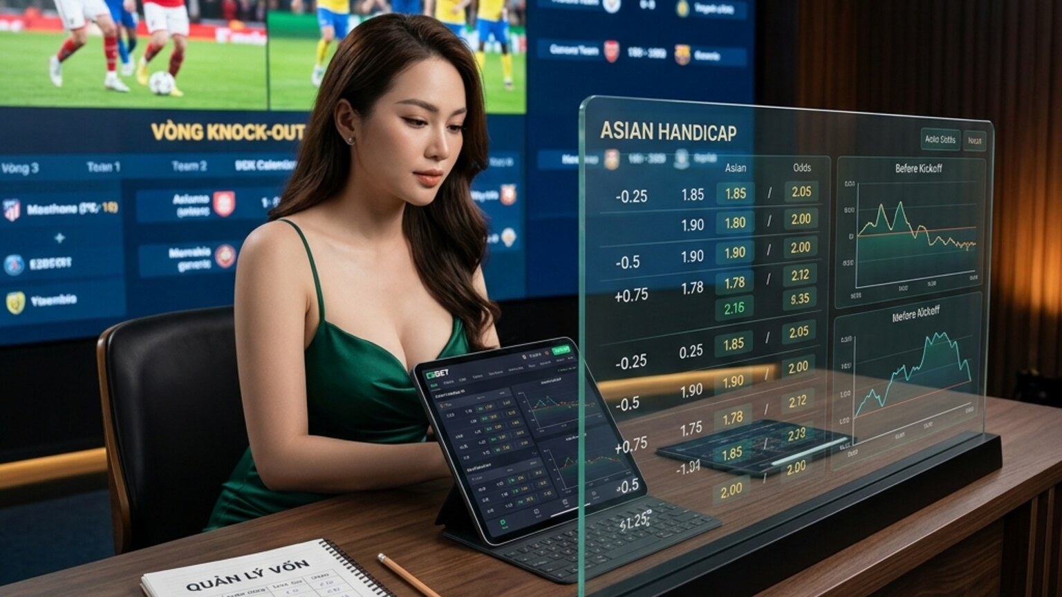 Chiến lược cược kèo châu Á trong giai đoạn giải đấu quan trọng