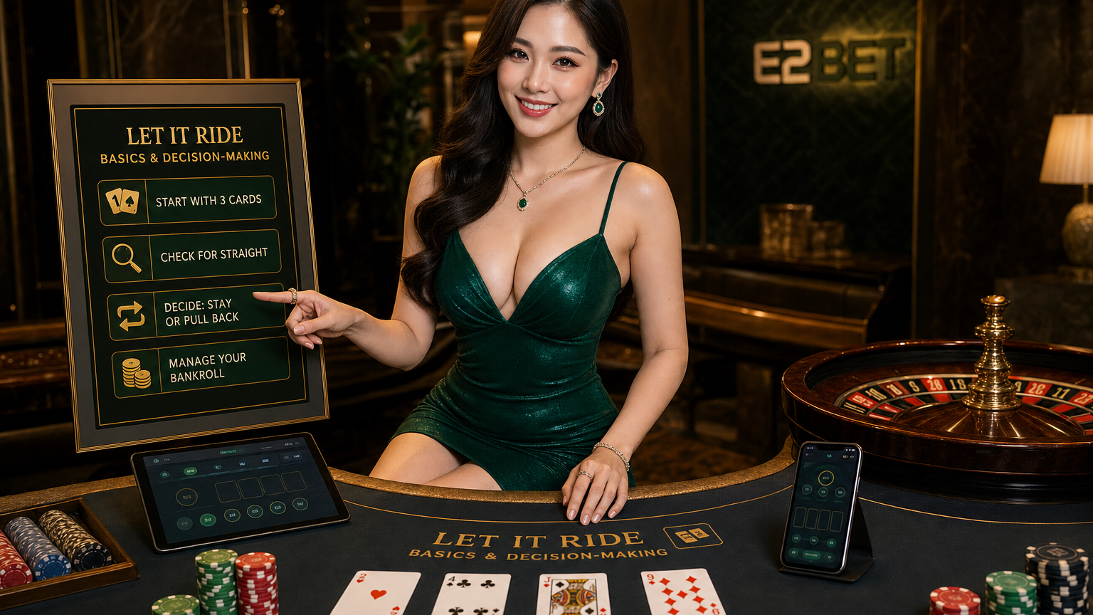 Hướng Dẫn Chơi Casino Trực Tuyến Let It Ride Cho Người Mới: Chiến Lược và Quy Tắc Vàng