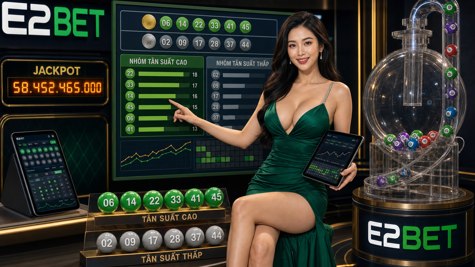 Phương pháp chọn số Vietlott 6/45 theo quy luật tần suất: Hướng dẫn toàn diện từ chuyên gia