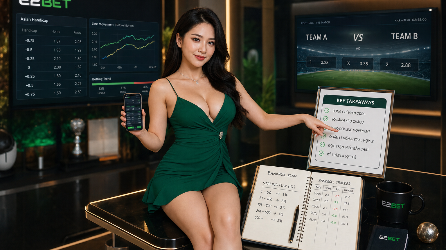 Phương Pháp Đánh Giá Kèo Châu Á Cho Trận Lớn