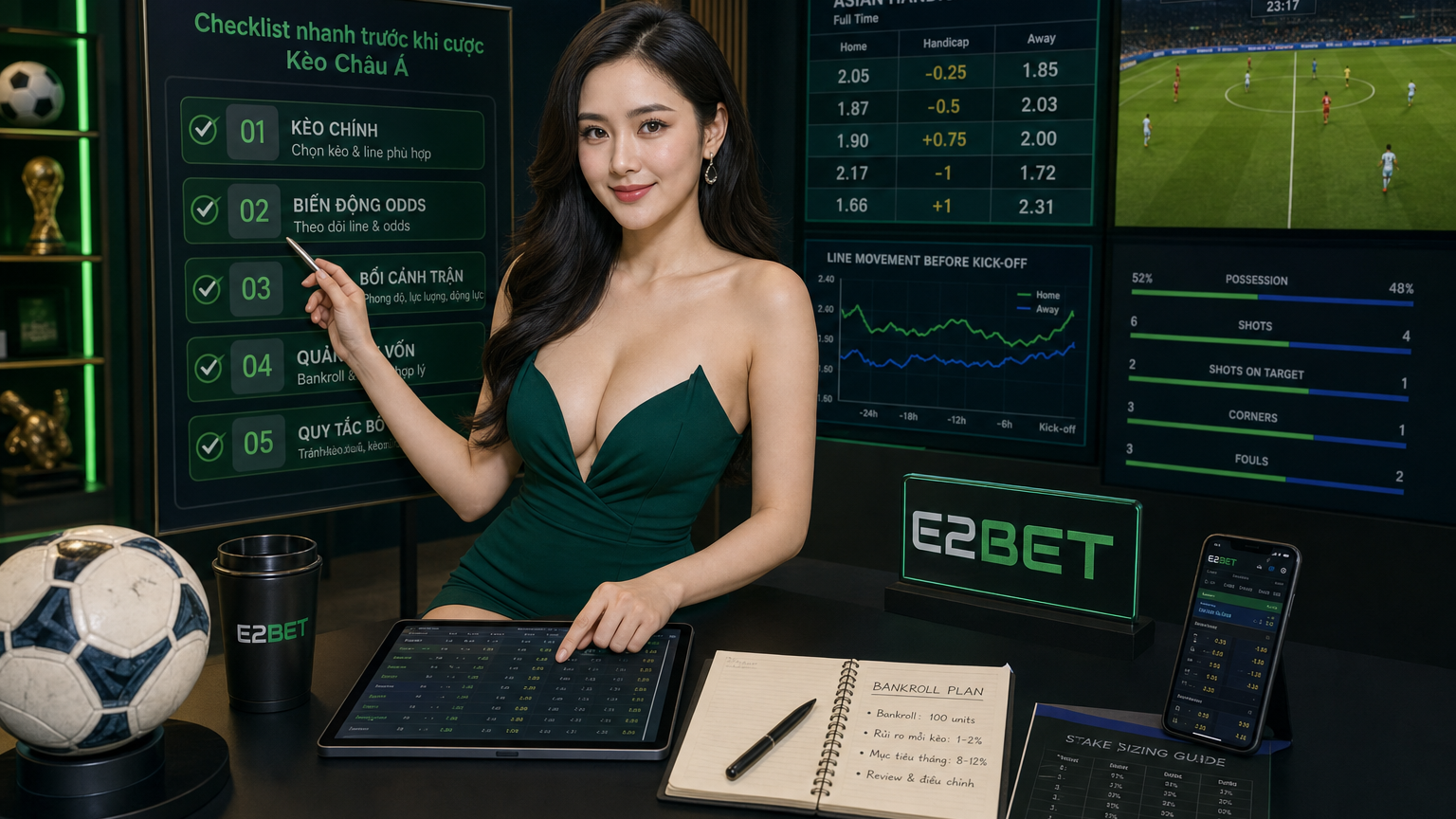 Phương Pháp Quản Lý Bankroll Khi Chơi Nhiều Kèo Châu Á Cùng Lúc