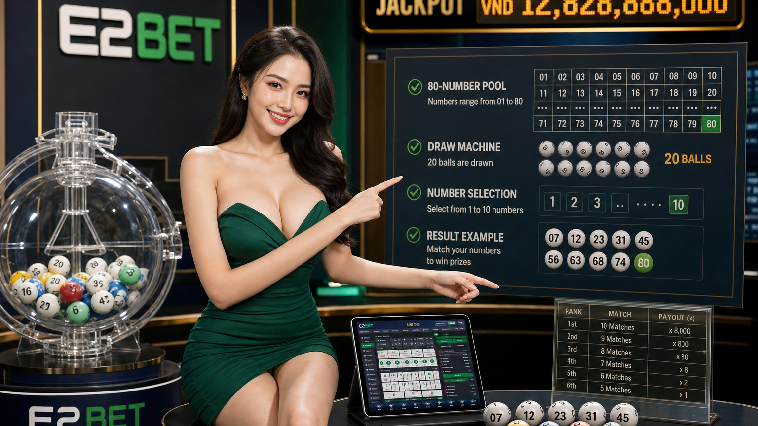 Xổ Số Keno: Phương Pháp Tính Toán Xác Suất Thắng